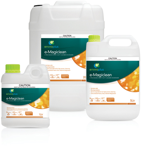 Abco e-Magiclean heavy duty non-flammable degreaser citrus based