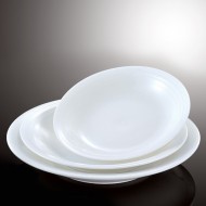 Double Lines Round Deep Plates