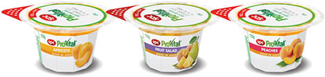 SPC ProVital Easy-Open Diced & Pureed Fruit Cups 